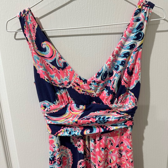 Lilly Pulitzer Sloane Maxi Dress in Paisley Halibut Print - Picture 7 of 10